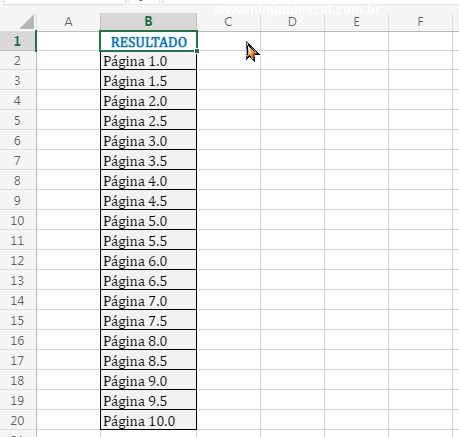 Entendendo o objetivo em Como Gerar um Intervalo de Páginas no Excel