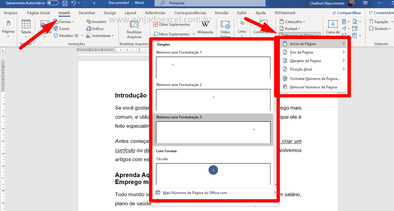 Como Fazer Sumário No Word Passo A Passo Guia Completo Ninja Do Excel 5151