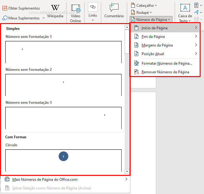 Numeração De Pagina No Microsoft Word 2010 – Rollback7