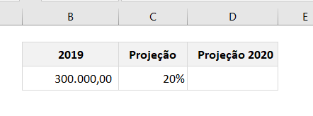 Quinta base para Calcular Porcentagem no Excel