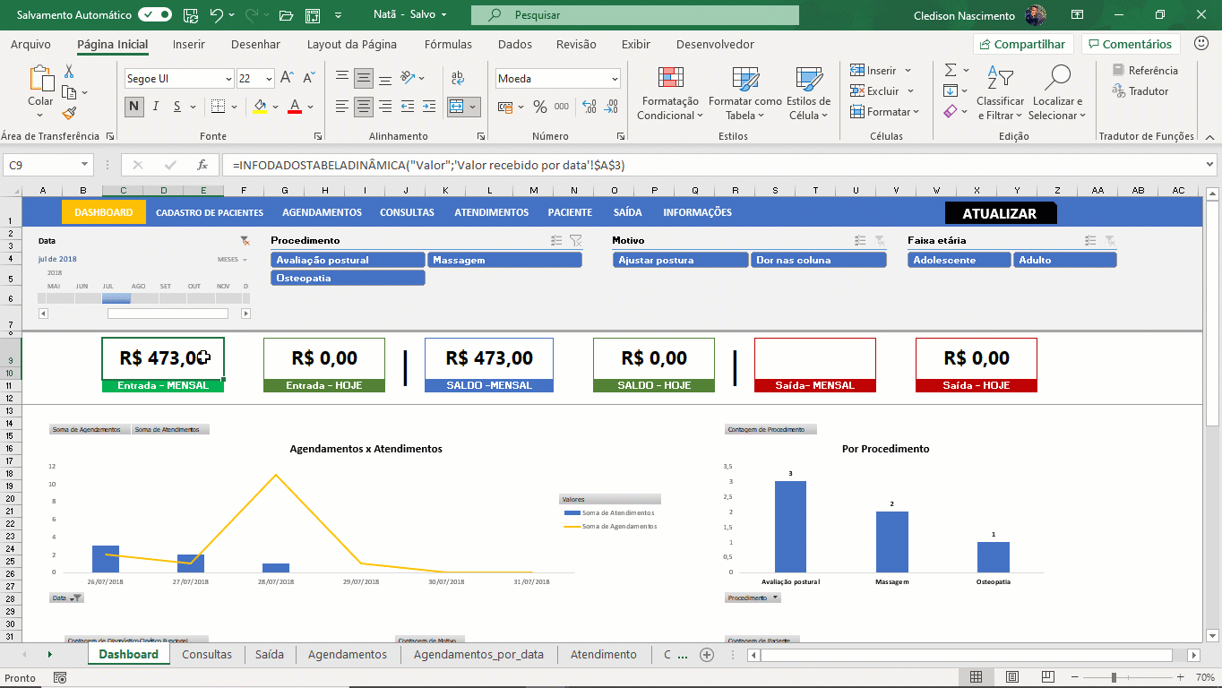 Tela do Excel Rola ao Usar a Seta de Direção perfeito