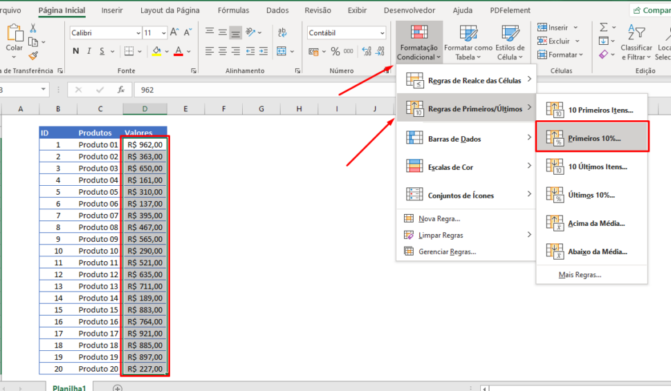 Como Fazer Formatação Condicional No Excel Guia Completo 9815