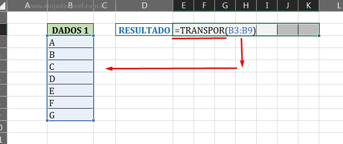 Funções de Excel