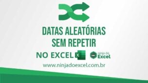 Datas Aleatórias sem Repetir no Excel