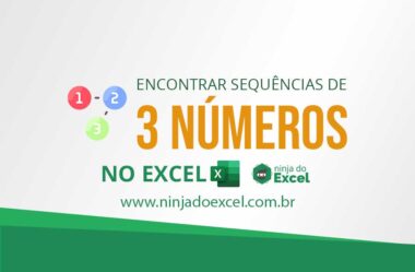 Encontrar Sequencias de 3 Números no Excel