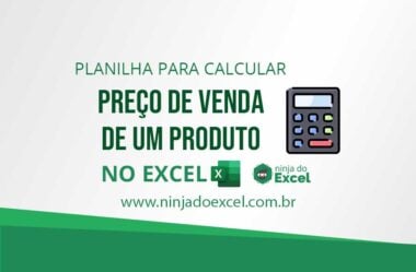 Calcular Preço de Venda de um Produto no Excel
