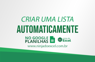 Preenchimento Automático do Planilhas Google (Criar Lista Automaticamente)