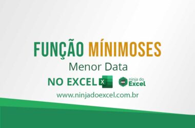 Função MÍNIMOSES para Buscar Menor Data no Excel