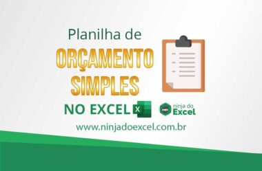 Planilha de Orçamento Simples no Excel (Download)