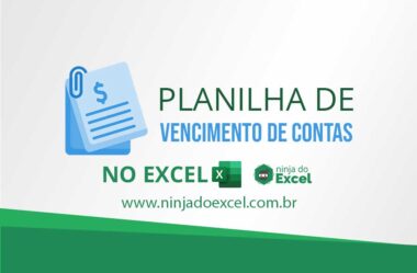 Planilha para Controle de Vencimento de Contas no Excel