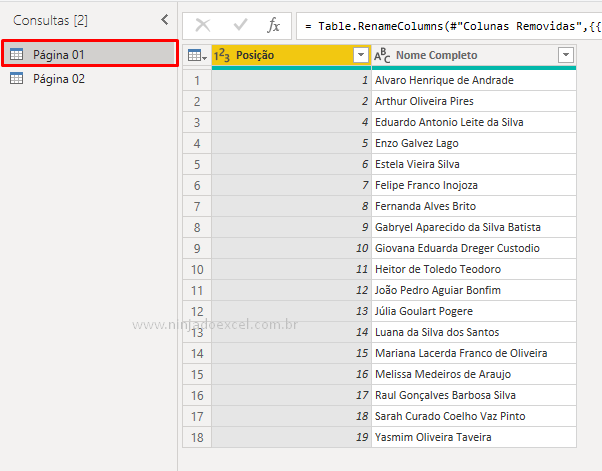 Base 01 Acrescentar Consultas no Power BI