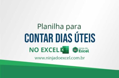 Planilha Para Contar Dias Úteis no Excel