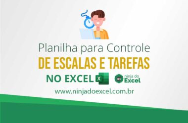 Planilha para Controle de Escalas de Tarefas no Excel
