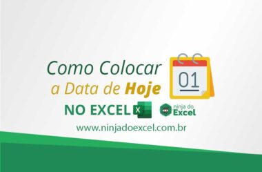 Como Colocar a Data de Hoje no Excel