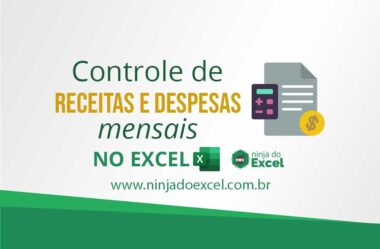 Controle de Receitas e Despesas Mensais no Excel