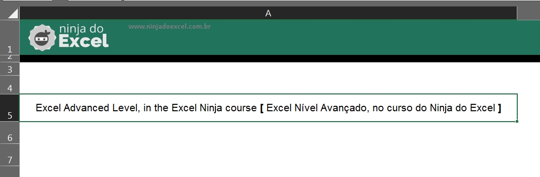 Exemplo inicial em Colocar Colchetes no Excel