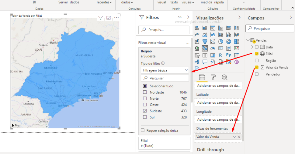 Como Criar Mapa No Power Bi Ninja Do Excel – Eroppa