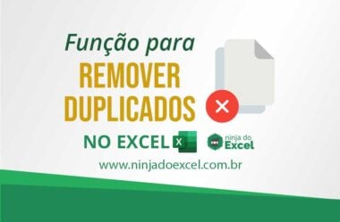 Função do Excel para Remover Duplicados