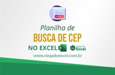 Planilha de Busca de CEP no Excel