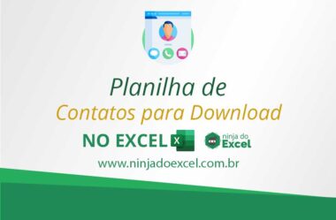 Planilha de Contatos no Excel Para Download