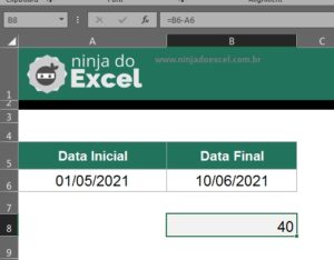 Como Calcular Datas E Horas No Excel Ninja Do Excel