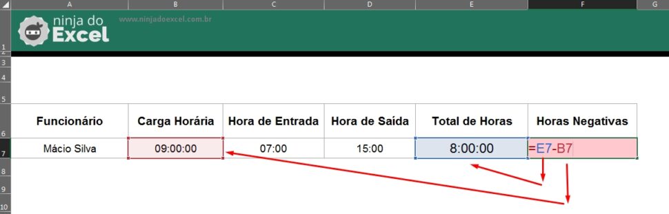 como-calcular-horas-negativas-no-excel-ninja-do-excel