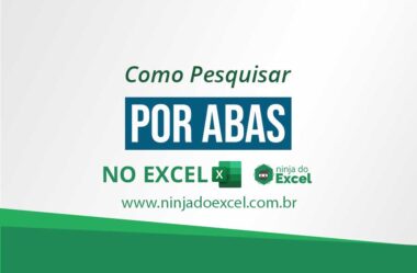 Como Pesquisar Por Abas no Excel