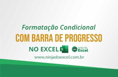 Formatação Condicional com Barra de Progresso no Excel