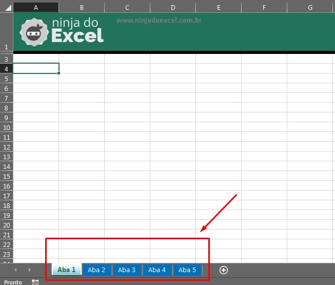 Aba Simultânea no Excel