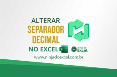 Alterar Separador Decimal no Excel