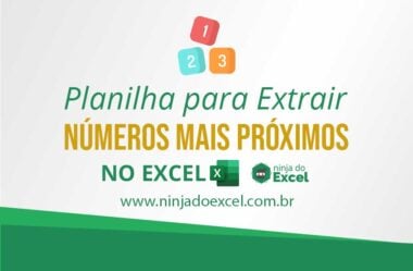 Planilha Para Extrair Números Mais Próximos no Excel