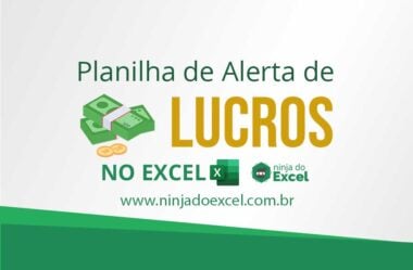 Planilha de Alerta de Lucros no Excel