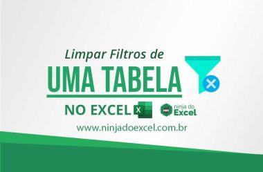 Limpar Filtros de Uma Tabela no Excel