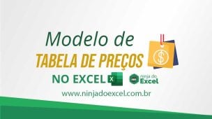 Modelo de Tabela de Preços no Excel