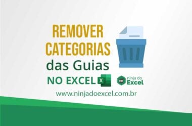 Remover Categorias das Guias do Excel