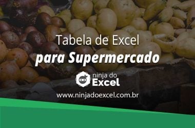 Tabela de Excel para Supermercado (Download Gratuito)
