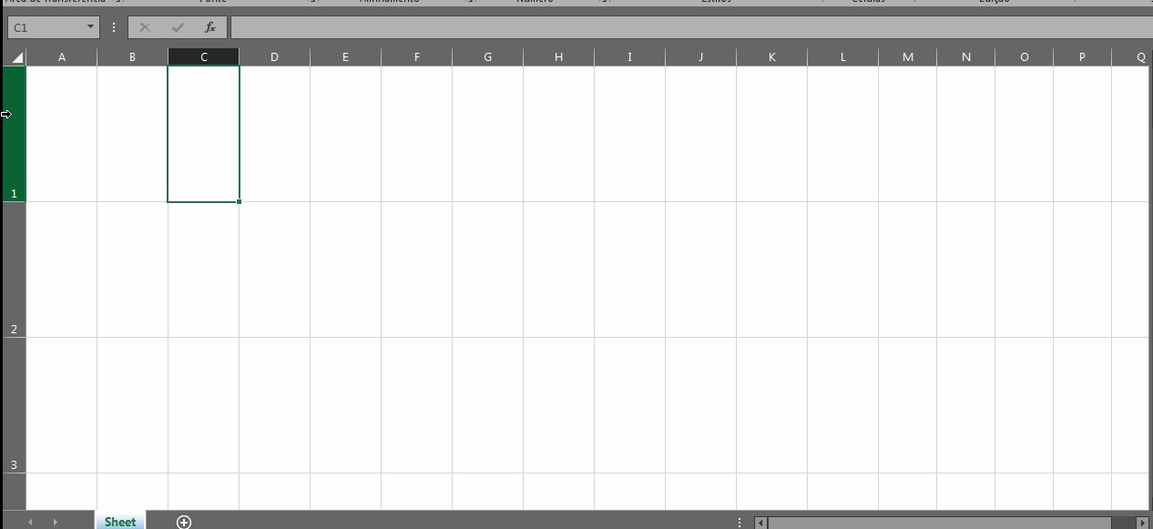 justar a Altura da Linha Automaticamente no Excel, exemplo prático