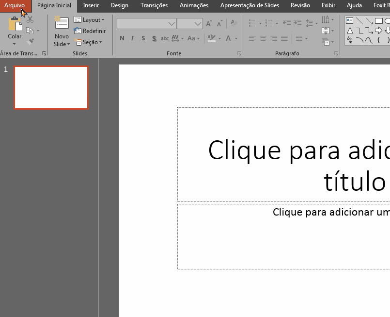 Desproteger e Proteger PowerPoint