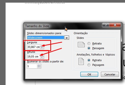 Converter Pixel Em CM No PowerPoint Ninja Do Excel