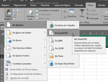 Como Juntar Arquivos TXT Em Um Só - Ninja do Excel