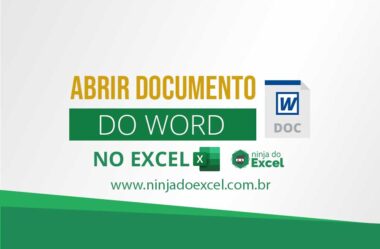 Abrir Documento do Word no Excel