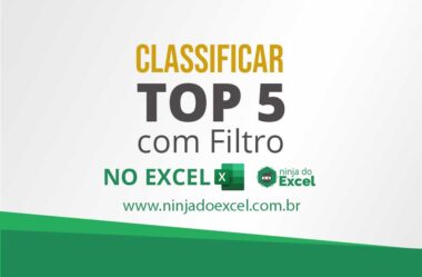Classificar Top 5 Com Filtro no Excel