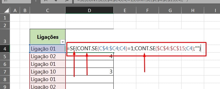 Classificar e Filtrar Por Frequência no Excel, funções