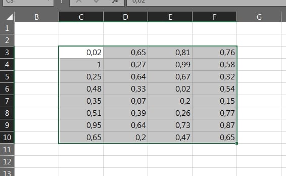 Porcentagem Personalizada no Excel, números decimais