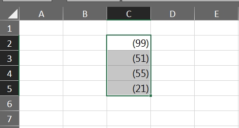 Adicionar o DDD do Telefone no Excel, resultado da formatação