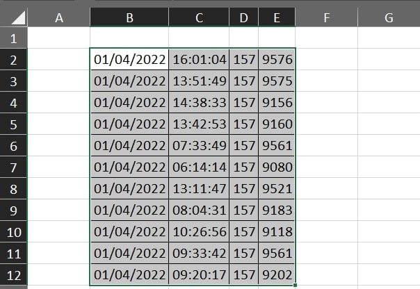 Atalho Para Ajustar Linhas e Colunas no Excel, ajuste de colunas