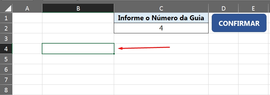 Guia de Uma Planilha no Excel, célula