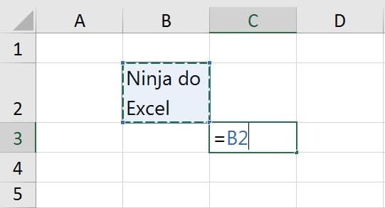 TIRAR no Excel, célula