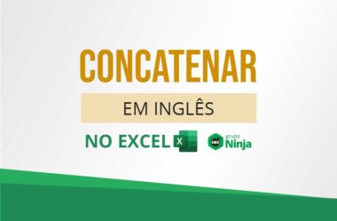 Concatenar em Inglês no Excel