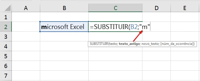 Função Substituir para Remover Caracteres, segunda sintaxe